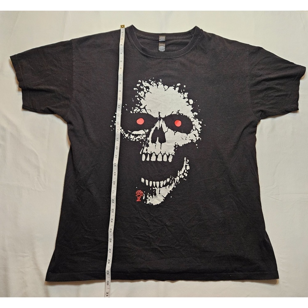 Vintage Bones Failure Tour Canada 2019 T-Shirt Men Size L Black TeamSESH Skull